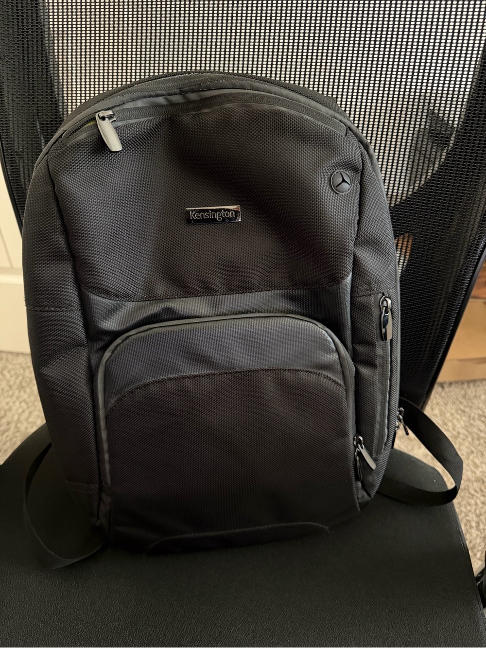 Black Backpack - Padded Laptop Bag